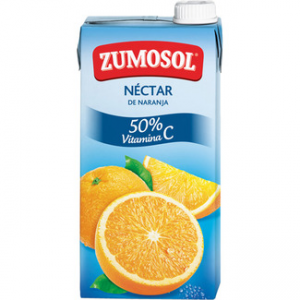 Néctar de naranja con 50% de vitamina C Zumosol