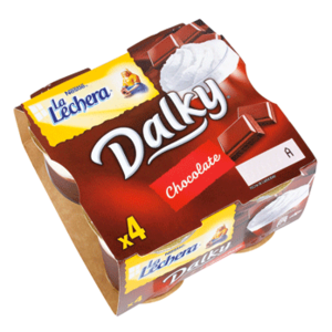 Dalky chocolate y nata La Lechera