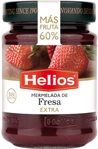 Mermelada extra fresa Helios