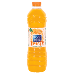 Agua mineral natural con zumo de naranja LEVITÉ Font Vella