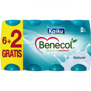 Yogur líquido natural BENECOL Kaiku
