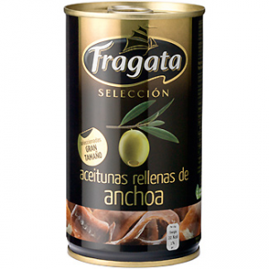 Aceitunas rellenas de anchoa Fragata