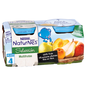 Naturnes frutas variadas Nestlé