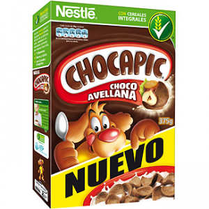 Chocapic chocolate y avellanas de Nestlé