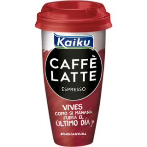 Caffe Latte expresso café arábica espresso con leche fresca Kaiku