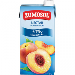 Néctar de melocotón con 50% de vitamina C Zumosol