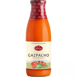 Gazpacho con aceite de oliva Ferrer