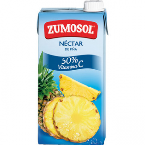 Néctar de piña con 50% de vitamina C Zumosol