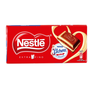 Chocolate con leche relleno de la lechera original Nestlé