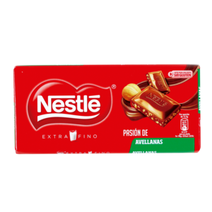 Chocolate con leche y avellanas Nestlé