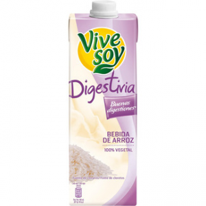 Bebida de arroz 100% vegetal VIVESOY Digestiva Pascual