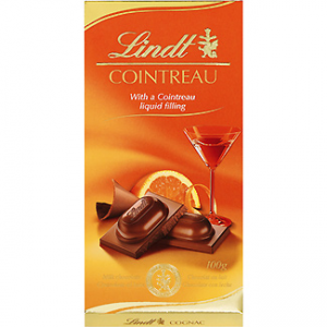 Chocolate con leche relleno de Cointreau Lindt