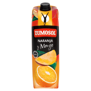 Zumo de naranja y mango Zumosol
