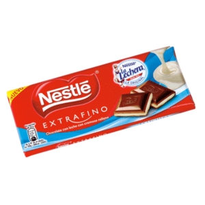 Chocolate extrafino relleno la lechera Nestlé