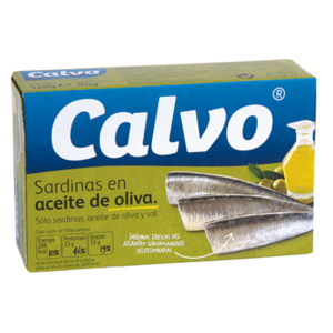 Sardinas en aceite de oliva Calvo