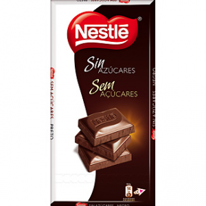 Chocolate negro sin azúcar Nestlé