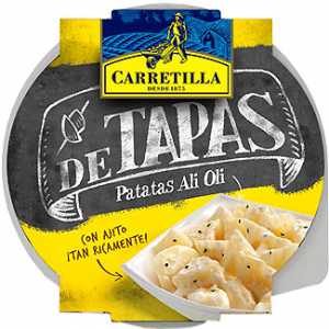 Patatas ali oli De Tapas Carretilla