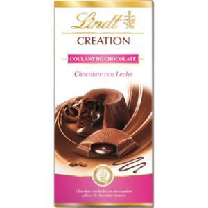 Chocolate con leche relleno de coulant Creation Lindt