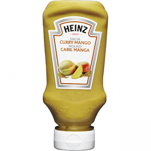 Salsa curry con mango Heinz