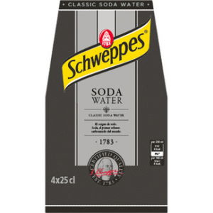 Agua soda Schweppes