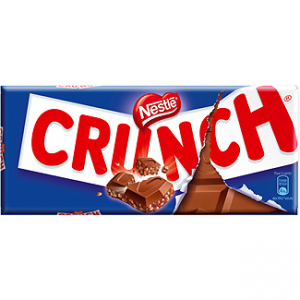 Chocolate con arroz inflado crujiente Crunch Nestlé