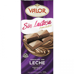 Chocolate con leche Sin Lactosa Valor