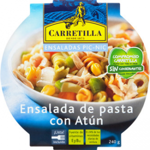 Ensalada Pic-Nic de pasta con atún Carretilla