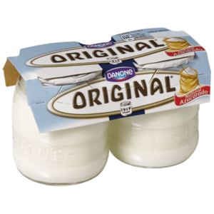 Yogurt natural azucarado Danone Original