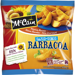 Patatas gajos barbacoa Mc Cain