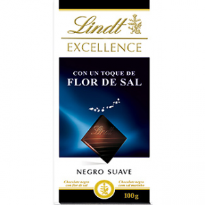 Chocolate negro suave con un toque de flor de sal Excellence Lindt