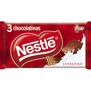 Chocolatinas con leche Extrafino Nestlé