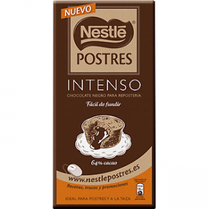 Chocolate intenso negro para repostería Postres Nestlé