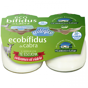 Yogur natural ecológico de leche de cabra El Cantero de Letur