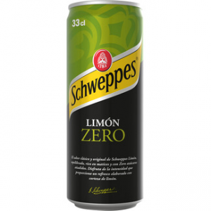 Schweppes Zero limón sin azúcares añadidos