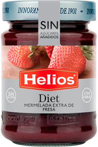 Mermelada Diet de fresa sin azúcar Helios