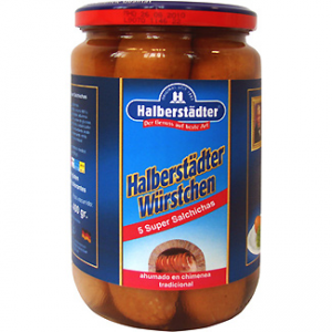 Salchichas Bockwurst súper Halbertädter