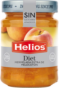 Mermelada Diet de melocotón sin azúcar Helios