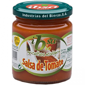 Salsa de tomate de agricultura ecológica BIO Ibsa