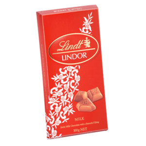 Chocolate con leche lindor Lindt
