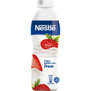 Yogur líquido con fresa Nestlé