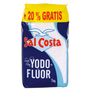 Sal yodo+fluor Costa
