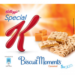 Biscuits Moments rellenas de caramelo SPECIAL K Kellogg's
