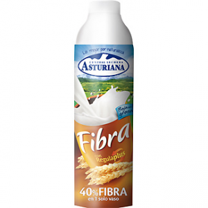 Preparado lacteo Fibra con regulaplus baja en grasa Asturiana