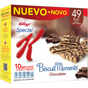 Biscuits Moments rellenas de chocolate SPECIAL K Kellogg's