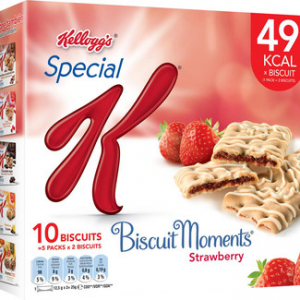 Biscuits Moments rellenas de fresa SPECIAL K Kellogg's