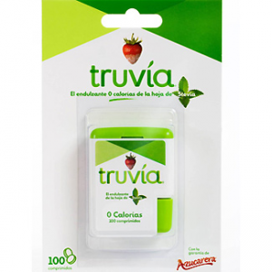 Endulzante 0 calorías de la hoja de Stevia Truvia