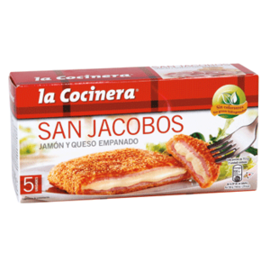 San jacobo jamon y queso empanado La Cocinera