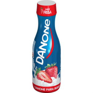 Yogur para beber sabor fresa Danone