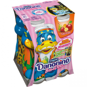 Danonino Bebedino petit líquido sabor tutti-frutti Danone