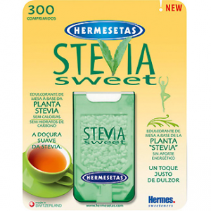 Edulcorante de la planta de stevia Hermesetas